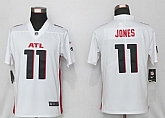 Women Nike Atlanta Falcons 11 Jones White Limited Jersey,baseball caps,new era cap wholesale,wholesale hats